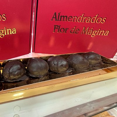almendrados de chocolate flor de magina